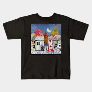 Crooked village Kids T-Shirt